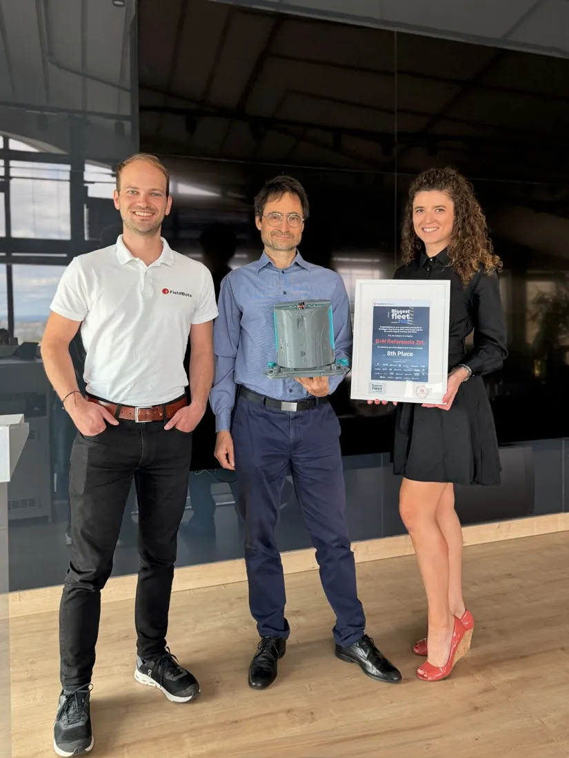 The Biggest Fleet — award handover