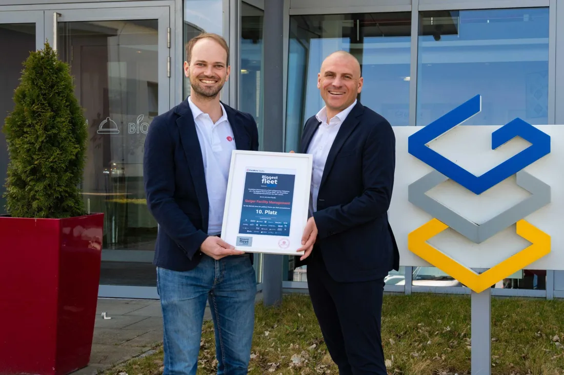 The Biggest Fleet — award handover